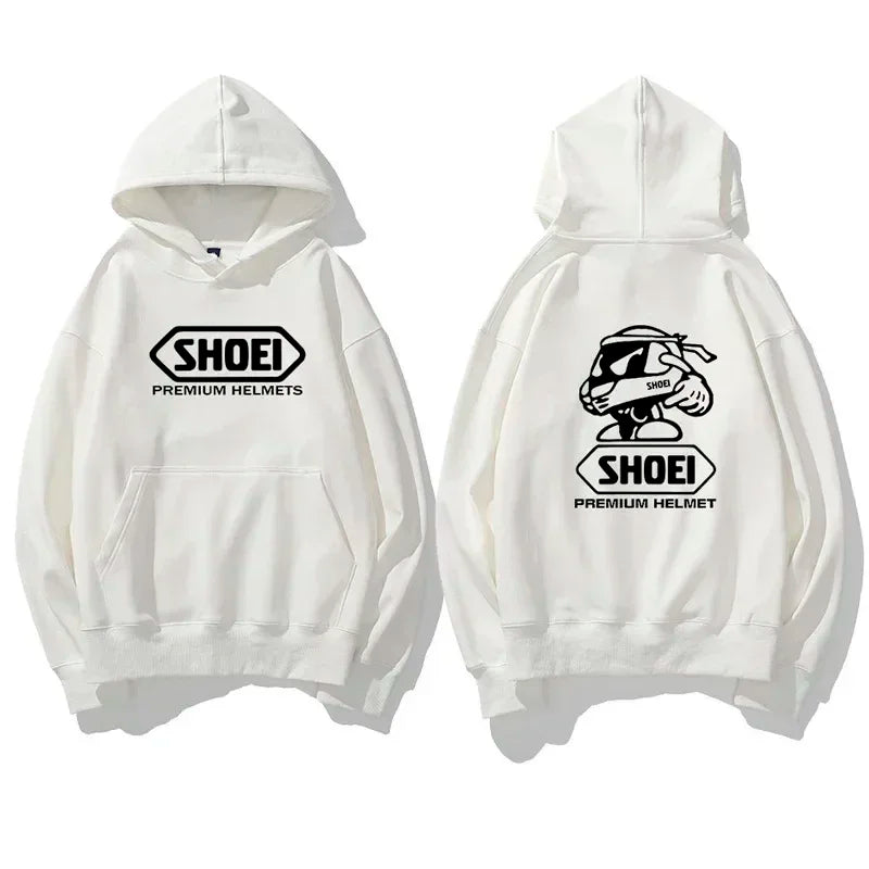 2026 New Men's Fashion Motorcycle Culture Hoodie Autumn Winter Long Sleeve Sweatshirt High Quality Comfortable Casual Top