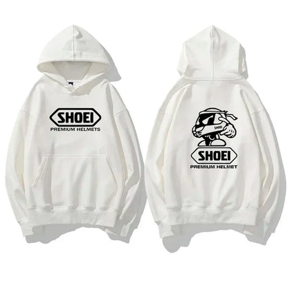 2026 New Men's Fashion Motorcycle Culture Hoodie Autumn Winter Long Sleeve Sweatshirt High Quality Comfortable Casual Top