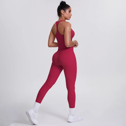 Yoga Top Set Fitness Gym Suit Training Sleeveless Sport Gym Tops Crossover Back Sports Underwear Tummy Control Slimming