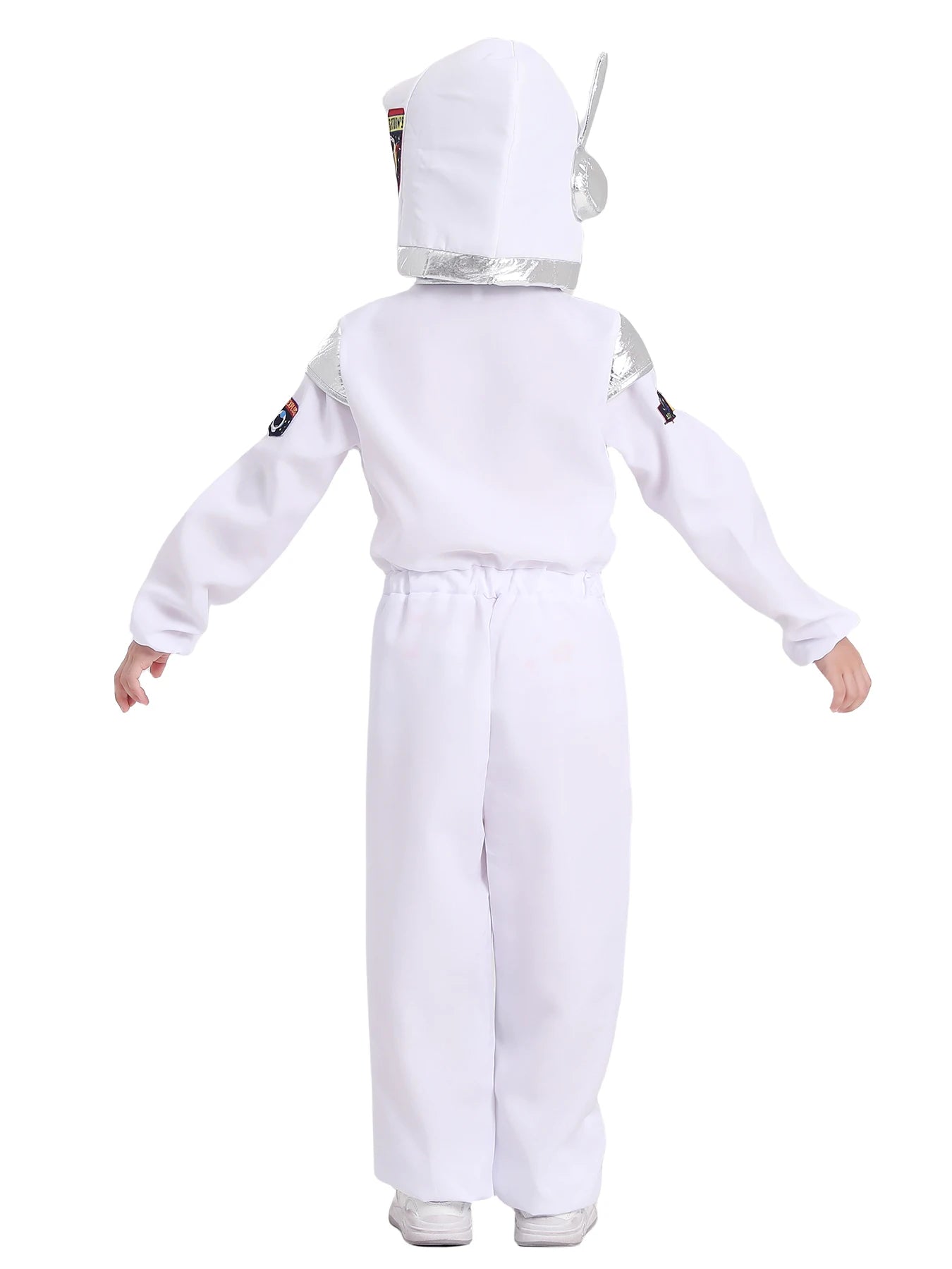 Deluxe Boys Girls White Space Astronaut Costume Suitable For Book Week Halloween Carnival Out Space Themed Party Kids Costumes
