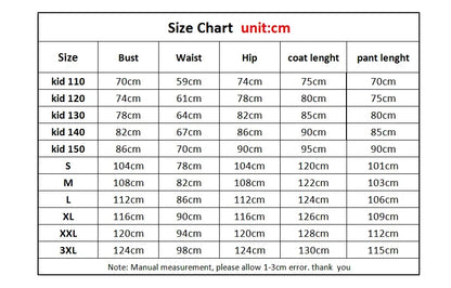 Cosplay Costumes for Kids Adults Boys Jinu Uniform Kimono Set Halloween Party Outfits