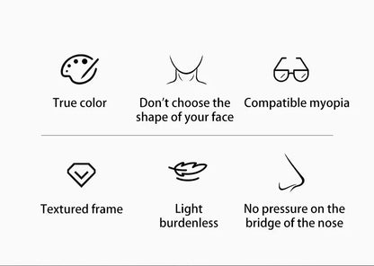 Aluminum Titanium Legs Men's Business Classic Anti-Blue Light Computer Glasses Reading Glasses Customizable Lenses 20229