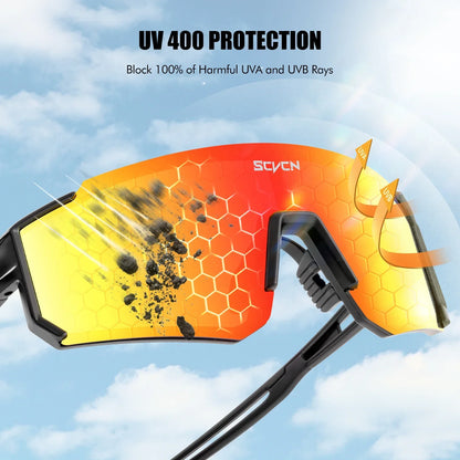New Fashion Sunglasses Men Women Bike Eyewear Sports Riding Glasses Bicycle Goggles Runing Drving Racing UV400 MTB Eyewear
