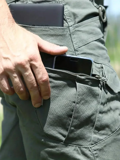 Men's Outdoor Tactical Pants Men Clothing Multi Pocket Outdoor Hunting Clothes Hiking Sweatpants Water-repellent, Wear-resistant