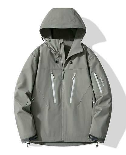 Unisex Rain Coat Hiking Camping Trekking Mountaineering Waterproof Jackets Men Women Outdoor Sporty Windproof Windbreaker
