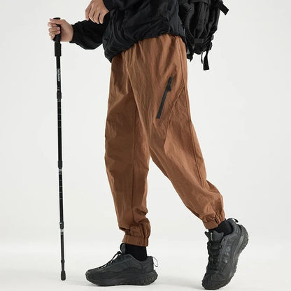 Men's Water-repellen Hiking Pants Quick Drying Fashion Cargo Pants Breathable Trousers Fishing Camping Outdoor Sport Pants