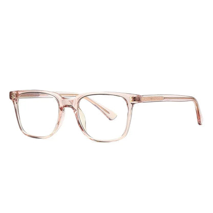 Men's Square Classic Eyeglass Frames Myopia Hyperopia Anti-Blue Light Reading Glasses Customizable Prescription PFD2082