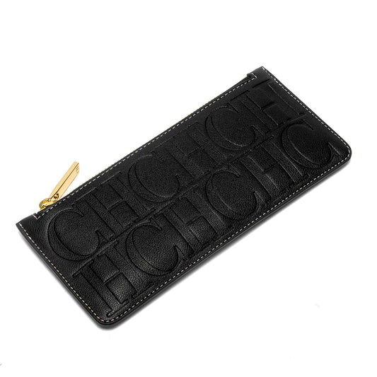 Women's Card Bag 2026 Spring New Style Simple Black Wallet Zipper Zero Wallet