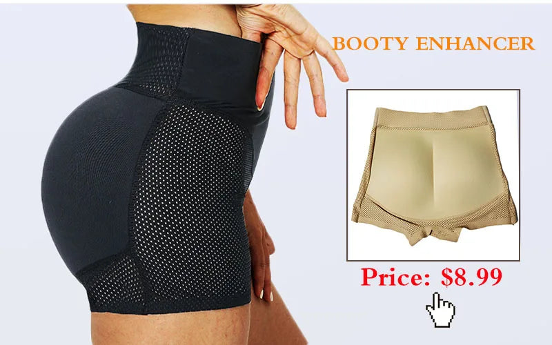 Hip Butt Enhancer Butt Lifter Padded Panties Pad Shapewear Bottom Enhance 6XL Hip Dip Smooth Women Body Shaper Panties