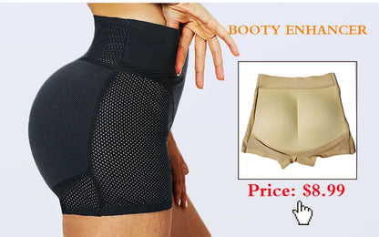 Hip Butt Enhancer Butt Lifter Padded Panties Pad Shapewear Bottom Enhance 6XL Hip Dip Smooth Women Body Shaper Panties