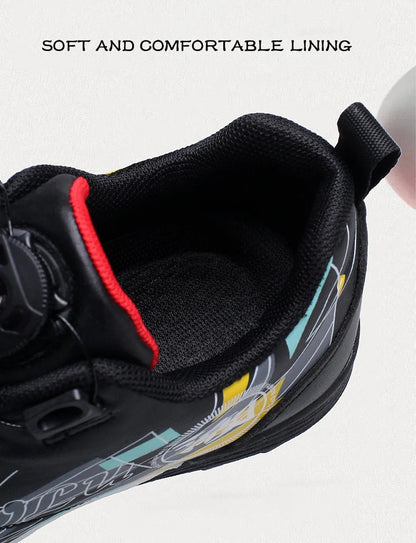 Children's Soccer Shoes Kids Sneakers Non-slip Boys Girls Football Boots Outdoor Ultralight Soccer Trainers Leather Futsal Shoes