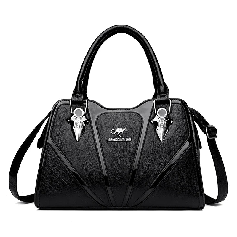 Women Bags Luxury Handbags Fashion Totes Ladies Shoulder Bags High Quality PU Leather Casual Totes Top Handle Shoulder Messenger