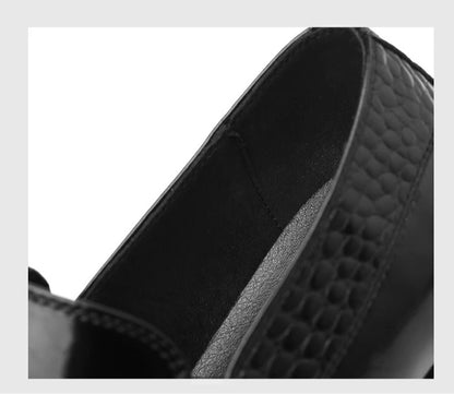 Designer Cow Leather Elegant Shoes Man Summer Autumn Business Casual Wedding Shoes Male British Style Fashion Dress Shoe Man
