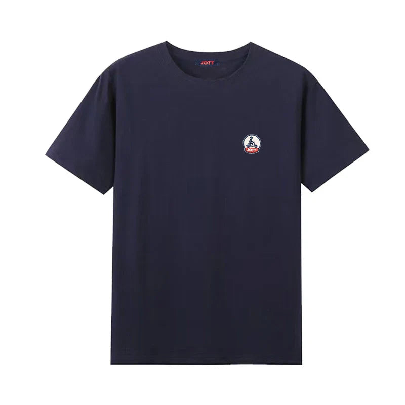 Europe Summer High Quality Tops 100%Cotton Men Women T-shirt Embroidery Logo Couple Casual Loose O-Neck Short Sleeve Tees