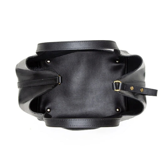 Genuine Leather Classic Style Women's Handbag Minimalist and Versatile Exquisite Craftsmanship Solid Color Elegance