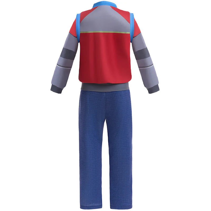 2026 Carnival Cartoon Dog Girls Cosplay Costume Children Anime Cartoon Number Tops Dress Up Skye Ryder Cute Clothing Boys set