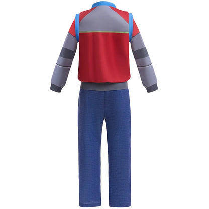 2026 Carnival Cartoon Dog Girls Cosplay Costume Children Anime Cartoon Number Tops Dress Up Skye Ryder Cute Clothing Boys set