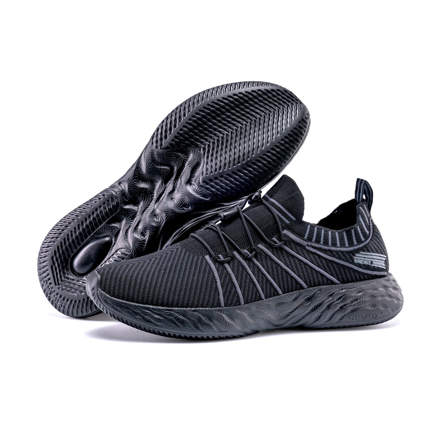 New Black Running Shoes for Men Waterproof Breathable Training Sneakers Male Outdoor Anti-Slip Trekking Sports Shoes