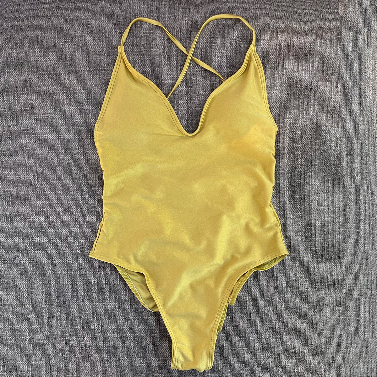 Solid One Piece Swimsuit Women Swimwear 2025 New Bikini Sexy Bodysuit Plus Size Bathing Suit Swimming Suit maillot de bain femme