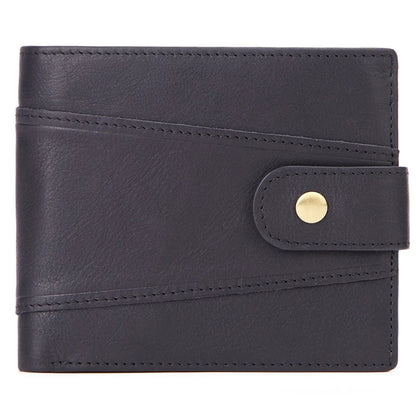 Men's Wallet Rfid Vintage Genuine Leather Wallets for Men Credit Card Holder Purse Money Bag Wallet Man