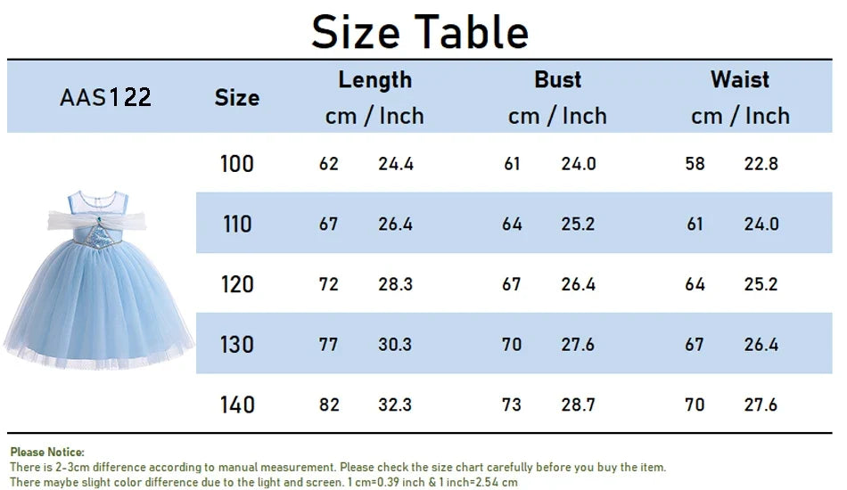Elsa Summer Princess Dress Girls Cosplay Masquerade Party Vestidos Kids Birthday Clothes Children Carnival Halloween Gown