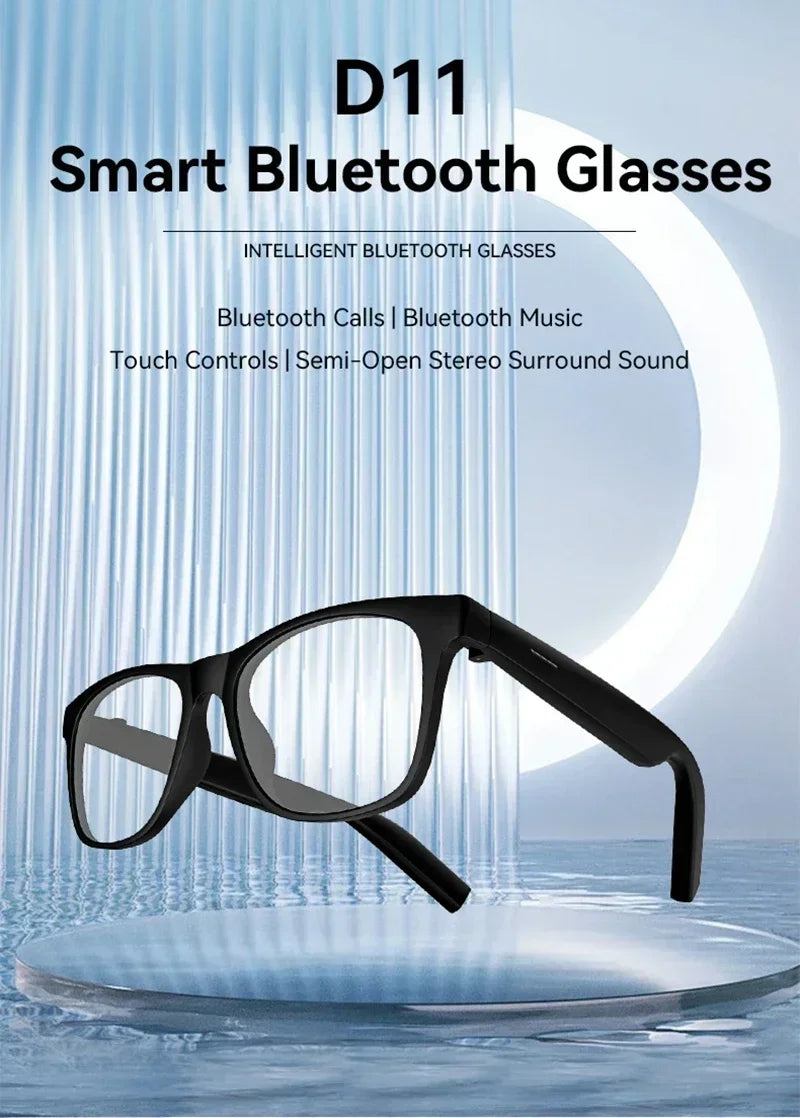2027 Bluetooth AI Smart Glasses 1600w Pixel Camera Photo Recording Control Touch Translator Voice Assistant Sunglasses