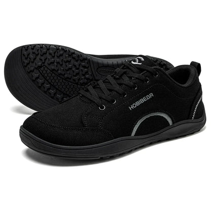 Unisex Canvas Barefoot Shoes Zero Drop Minimalist Sneakes Wide Width Outdoor Trail Running Shoes