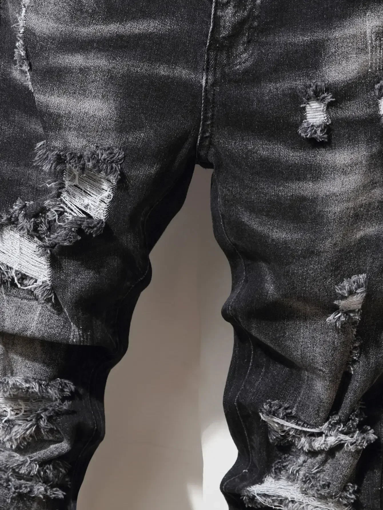 Fashion Men's Jeans Pants Stretch Blue Skinny Jeans For Men Casual Slim Fit Denim Pants Korean Style Male Trousers Jeans