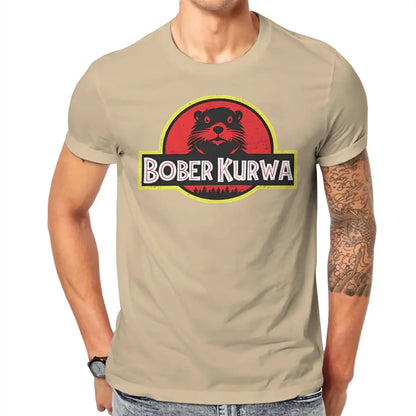 Bober Kurwa Tshirt Graphic Men Tops Vintage Summer Cotton Streetwear T Shirt