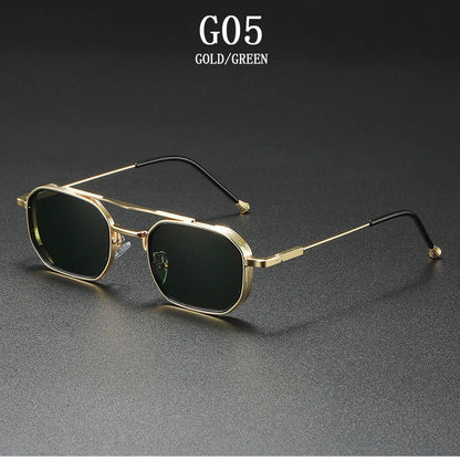 2025 Square Sunglasses Women Trendy Vintage Steampunk Sunglass Men Luxe Fashion Glasses Gafas De Sol Hombre Lunette Soleil Femme