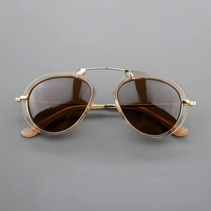 New Ultra Light TR90 Titanium Men Sunglasses Fashion Personality Women UV400 Protection Sunglasses Support Prescription Lenses