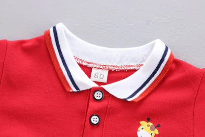 New Summer Baby Girls Clothes Suit Children Boys Cotton T-Shirt Overalls 2Pcs/Sets Toddler Casual Costume Infant Kids Tracksuits