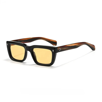 High Quality Handmade Trendy Outdoor SUN GLASSES New Fashion Acetate Sunglasses Men Women Personality Designer Eyeglasses UV400