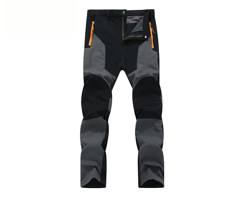 Summer Men Pants Hiking Camping Climbing Fishing Outdoor Trekking Thin Quick Dry Ultra Cool Fabric Trousers Mountain Travel