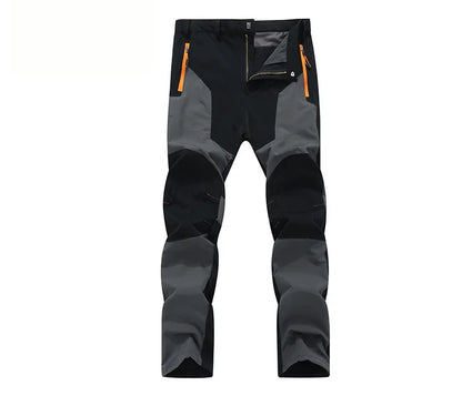 Summer Men Pants Hiking Camping Climbing Fishing Outdoor Trekking Thin Quick Dry Ultra Cool Fabric Trousers Mountain Travel