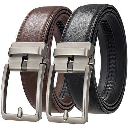 Men's Belt Genuine leather belt Man's high quality luxury business automatic belt Adjustable designer belt for men