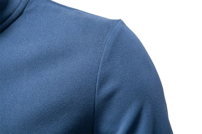 New Men Solid Color Zipper Soft Shell Sweatshirt Long Sleeve Breathable Warm Pullover Casual Streetwear Jacket‌