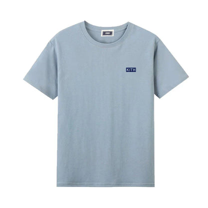 Summer Exported to Japan Korean Cotton Men Women T-shirt Embroidery letter Logo Couple Casual Loose O-Neck Short Sleeve Tees