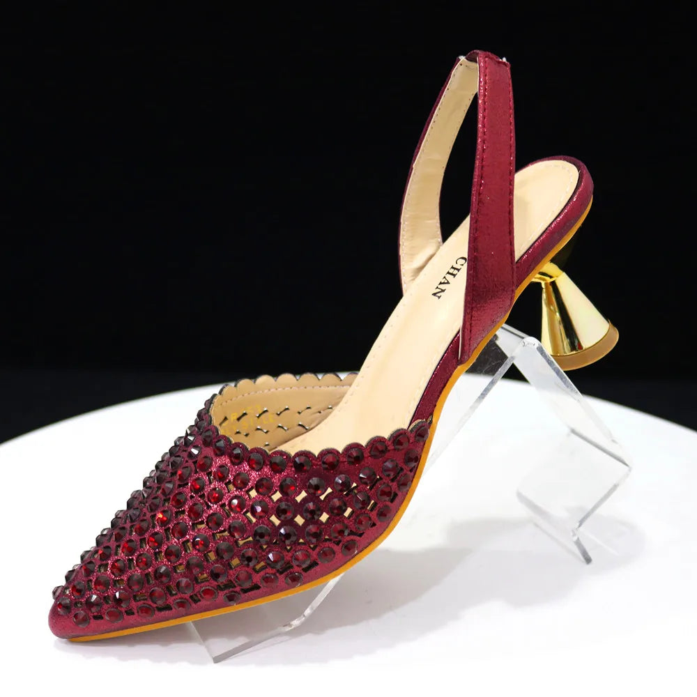 2024 New INS Pointed Shoes And The Same Style Envelope Bag Two Ways To Wear Fashion Shoes And Shoulder Bags