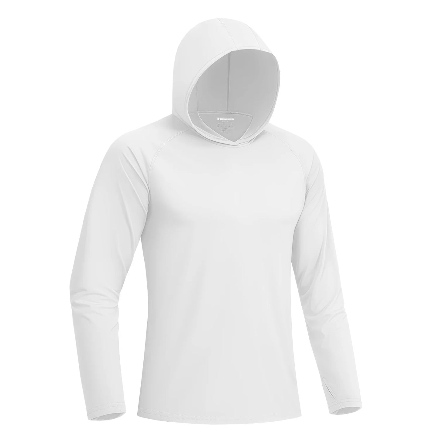 Sun Protection Shirts Mens Long Sleeve Hoodie Casual UV-Proof T-Shirts Breathable Lightweight Quick Dry T shirts Swim