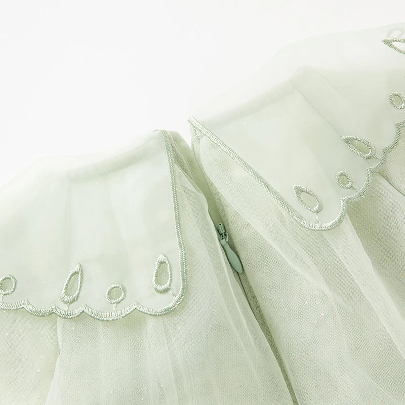 Spring Princess Baby Girl Dresses Toddler Baby Girls Long Sleeve Dress Baby Birthday Dress With Coin Wallet DB1233691