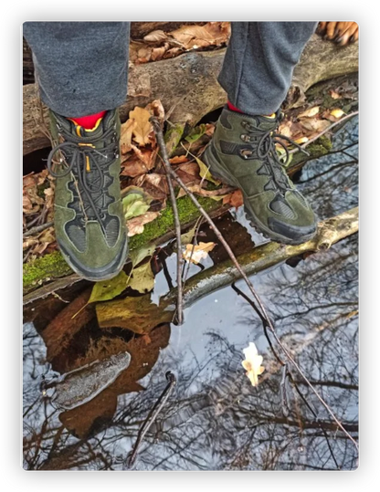 High-Top Men Hiking Boot Winter Outdoor Shoes Lace-Up Non-slip Outdoor Sports Casual Trekking Boots Man Waterproof Suede