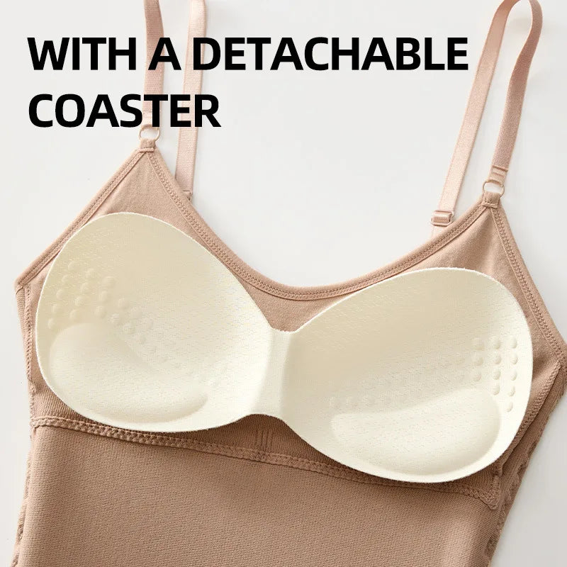 Women shapewear bodysuit tummy control tight slimming body shaper bodysuit with bras