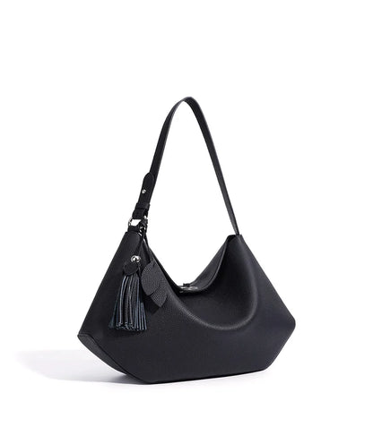 2026 Hot Top Grain Leather Spacious Tote Bag Fashionable Underarm Single Shoulder Crossbody Bag Women Chic Shopping Hobo Handbag