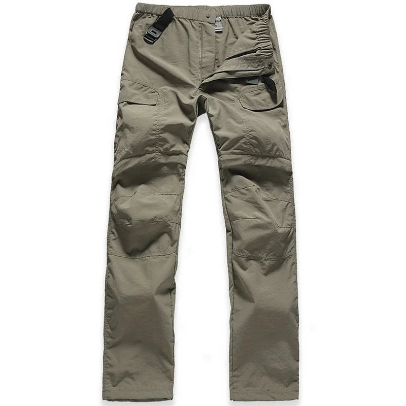Women's Summer Hiking Pants Women Trekking Sport Quick Dry Thin Cargo Trousers Removable Outdoor Camping Pants Shorts