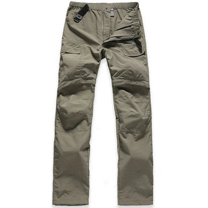 Women's Summer Hiking Pants Women Trekking Sport Quick Dry Thin Cargo Trousers Removable Outdoor Camping Pants Shorts