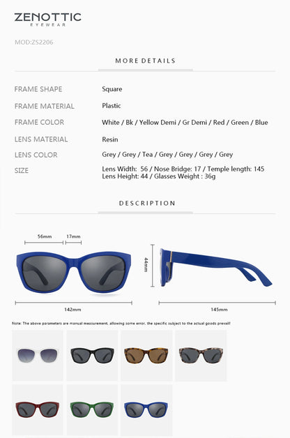 Butterfly Women Oversized Polarized Sunglasses Vintage Shades UV Protection Retro Cat Eye Ladies Sun Glasses ZS2206