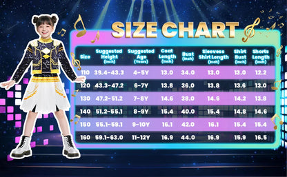 3Pcs Kpop Costume Rumi Singer Dance Dress 3D Print Girls Halloween Christmas Costumes Cosplay Fancy Stage Performance Outfits