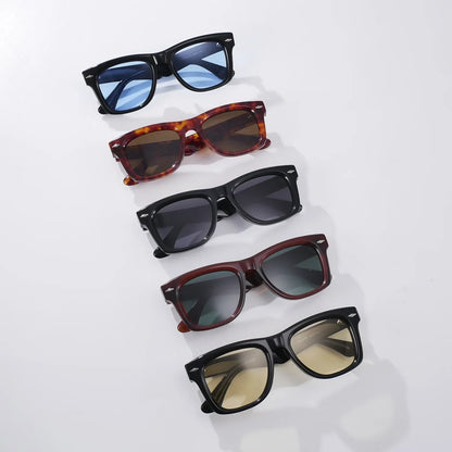 Fashion High Quality Handmade Acetate Man Square Sunglasses Outdoors UV Protection Women SUN GLASSES Support Prescription Lenses