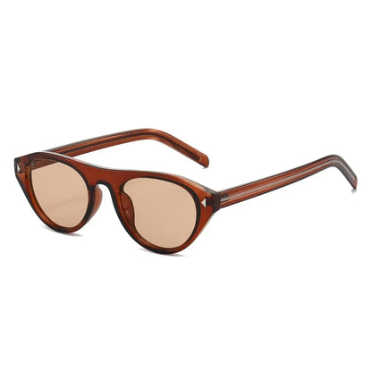 Top Selling cat eye sunglasses for women vintage small frame gradient uv400 sun glasses men retro hip hop driving shades